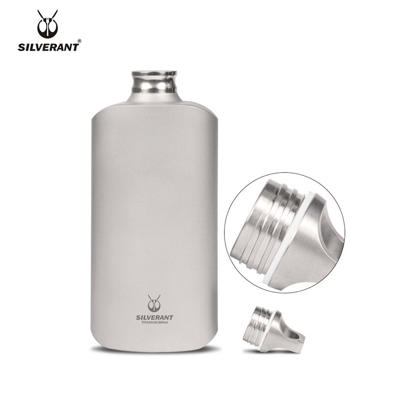 Lightweight Titanium Travel Flask for Outdoor Enthusiasts - ULT Gear