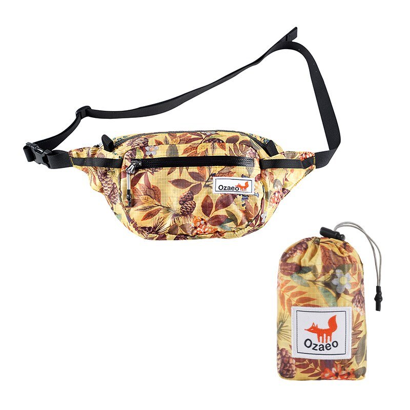 Lightweight Water Resistant Hiking Waist Fanny Pack by 4Monster (2L) - ULT Gear