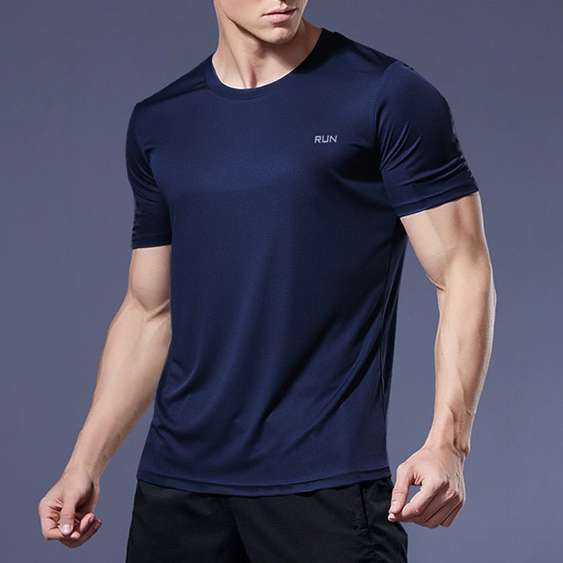 Men's Quick Dry Short Sleeve Athletic Shirt - Breathable and Lightweight - ULT Gear
