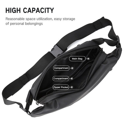 Minimalist Water Resistent Chest Sling Shoulder Bag by inrnn - ULT Gear