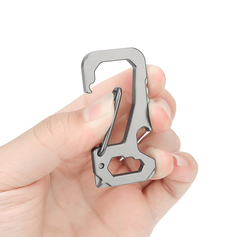 Titanium Alloy Keychain Bottle Opener and Multitool - ULT Gear