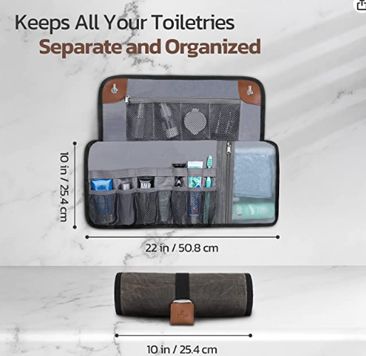 Free-standing Toiletry Bag