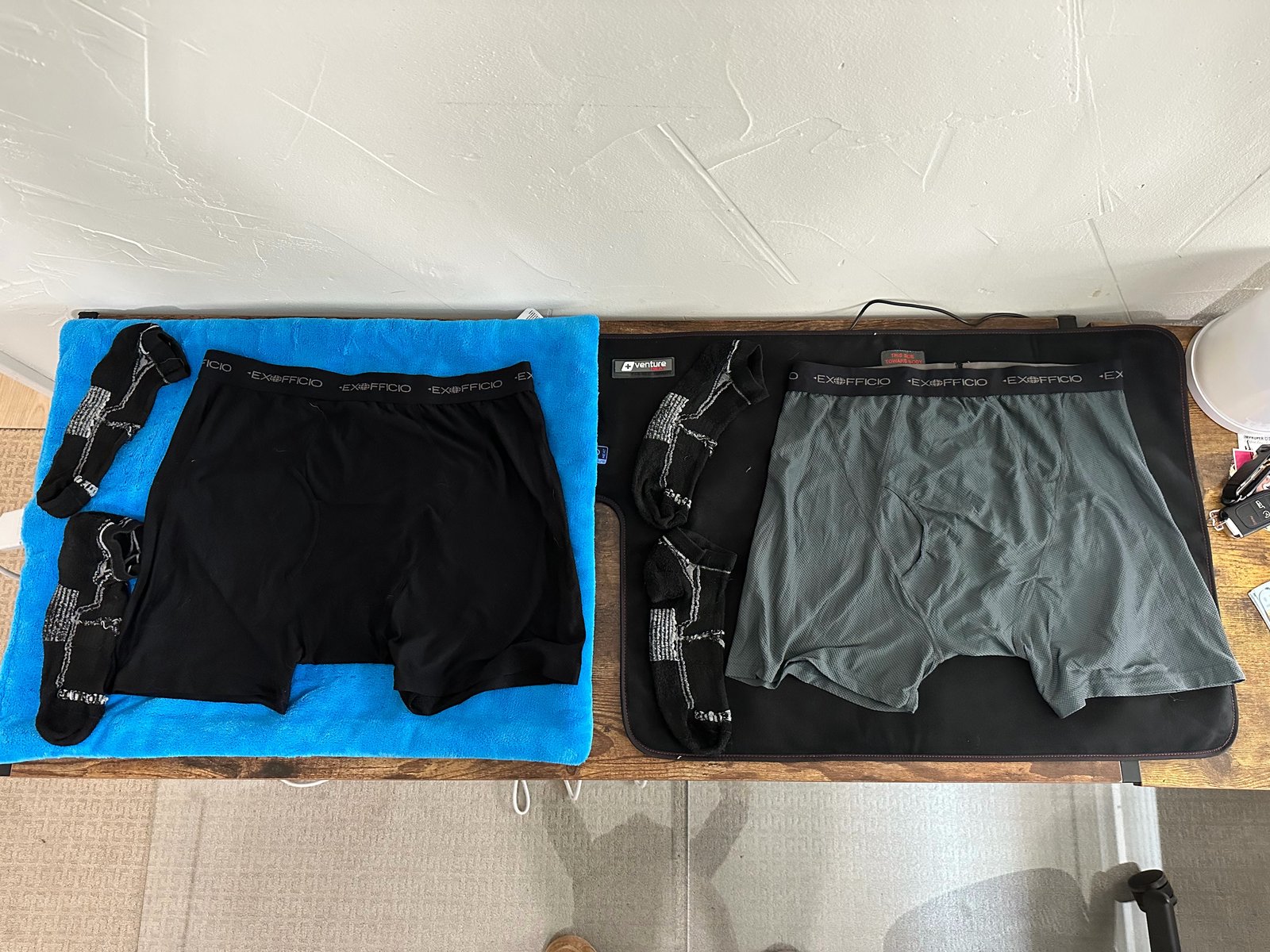 Heated Pads, Hangers and Racks